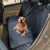 Car Dog Seat Cover For Back Seat 100% Waterproof Nonslip 600D Heavy Duty Bench Car Seat Covers Hammock Mat