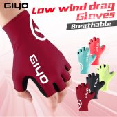 GIYO Anti Slip Gel Pad Bicycle Gloves Gel Pad Short Half Finger Cycling Gloves Breathable Outdoor Sports Men MTB Bikes Gloves 3