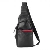 BISI GORO Mens Chest Bags Brand Bottega Veneta Shoulder PU Leather Crossbody business Messenger bags Male Travel&School Bags 2