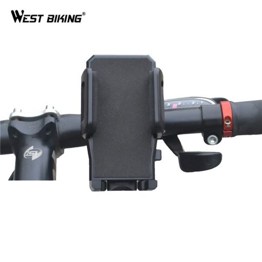 WEST BIKING Bike GPS Navigation Holder 360 Degree Rotation Phone Holder Stand Bracket Universal Cycling Bicycle Phone Holder 4