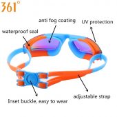 361 Kids Swimming Goggles 2019 UV Protection Boys Girls Swim Glasses Anti Fog Children Swim Eyewear Water Sport Swimming Goggles 4