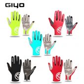 GIYO Breathable Cycling Gloves Touch Screen Anti Slip Gel Pad Road Bike Full Finger Gloves Windproof Bicycle MTB Bikes Gloves 1