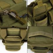 FREE SOLDIER Outdoor Sports Men's Tactical Handy Bags CORDURA Material YKK Zipper Single Shoulder Bags For Hiking Camping  2