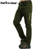 ReFire Gear Summer Lightweight Quick Dry Removable Pants Men Waterproof Breathable Detachable Military Pants Male Nylon Trousers 2