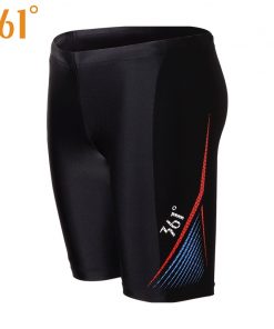 361 Men Tight Swim Shorts M-3XL Professional Quick Dry Swimming Trunk for Men 2019 Plus Size Swim Pants Male Swimsuit Jammer