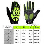 WEST BIKING Cycling Gloves Full Finger Touch Screen Bicycle Gloves Windproof Silica Gel Anti-slip Men Women MTB Road Bike Gloves 4