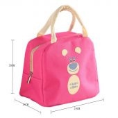 Cartoon Animal Lunch Bag Portable Insulated Cooler Bags Thermal Food Picnic Lunchbox Women Kids Lancheira Lunch Box Tote 1