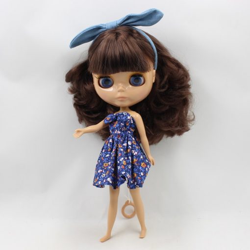 Free shipping for factory Blyth Doll icy summer suit headdress swimming dress 2