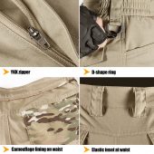 FREE SOLDIER outdoor sports camping trekking men's tactical pants anti-scrape male's trousers for hiking climbing fishing 1