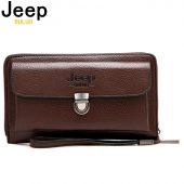 JEEP BULUO Men Wallets 2018 New Casual Wallet Men Purse Clutch Bag Microfiber Leather Wallet Long Design Handbag For Man 1688