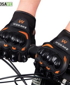 WOSAWE Bicycle Gloves Motorcycle Protective Gear Tactical Long Finger Cross Country Drop Resistance Bike Cycling Bicycle Gloves 1