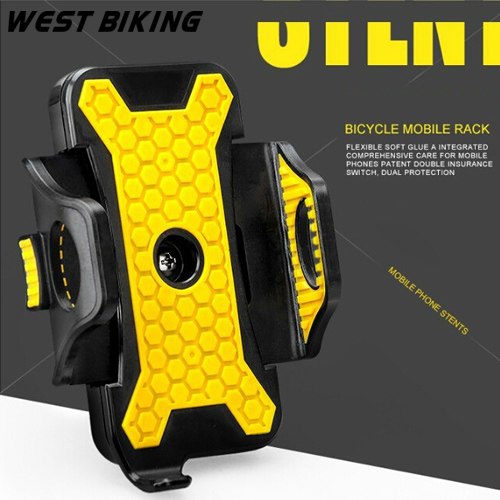 WEST BIKING Bicycle Bike Rack Holder 360 Degree Rotation Holder Clip Stand Bracket Universal Cycling Bicycle Phone Holder 1