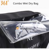 361 Sports Fitness Bags Swimming Shoulder Bag Waterproof Gym Handbag Combo Dry Wet Bag Travel Camping Pool Beach Outdoor 3