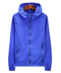 Mountainskin Men's Women's Summer Quick Dry Skin Jackets Casual Anti-UV Windbreaker Hooded Coats Mens Brand Clothing SA454 8