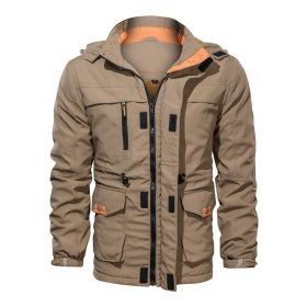 Mountainskin New Men's Thick Jacket Winter Autumn Fashion Hooded Tooling Coat Outdoor Jacket Male Brand Clothing EU Size SA774 4