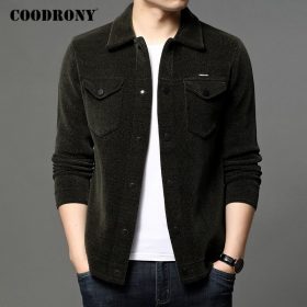 COODRONY Brand Sweater Coat Men Streetwear Fashion Cardigan Men Clothing Autumn Winter New Arrival Thick Warm Jacket Male C1193 2
