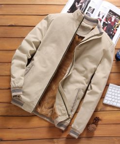 Mountainskin Fleece Jackets Mens Pilot Bomber Jacket Warm Male Fashion Baseball Hip Hop Coats Slim Fit Coat Brand Clothing SA690 9