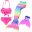 Girls 4 Colors Swimmable Mermaid Tail with Monofin Mermaid Swimsuit Bikini Fin Kids Swimming Children Mermaid Tails Costume 12