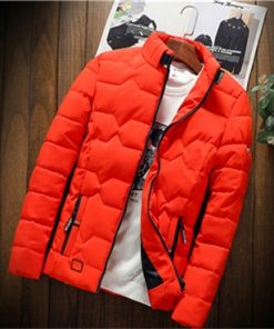 Mountainskin Winter Men Jacket 2020 Men's New Casual Thicken Warm Cotton Jacket Slim Clothes Youth Soild Jacket Men's Wear SA743 8