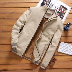 Mountainskin Fleece Jackets Mens Pilot Bomber Jacket Warm Male Fashion Baseball Hip Hop Coats Slim Fit Coat Brand Clothing SA690 4