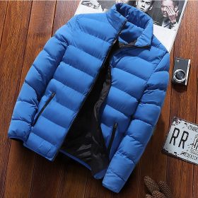 Mountainskin New Mens Winter Thick Coats Men Warm Solid Color Parkas Stand-collar Down Jackets Male Light Warm Outwear SA997 3