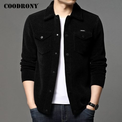 COODRONY Brand Sweater Coat Men Streetwear Fashion Cardigan Men Clothing Autumn Winter New Arrival Thick Warm Jacket Male C1193 3