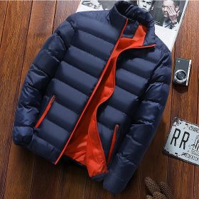 Mountainskin New Mens Winter Thick Coats Men Warm Solid Color Parkas Stand-collar Down Jackets Male Light Warm Outwear SA997 2