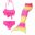Beautiful Girls Kids Children Mermaid Tails for Swimming Costume Swimmable Bikini Bathing Swimsuit Little Mermaid Tail Cosplay 15
