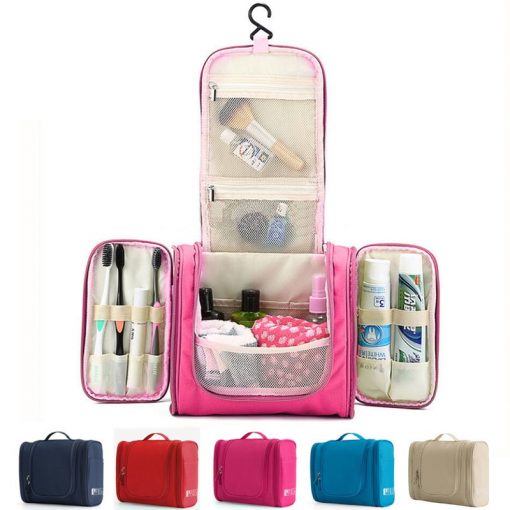 Waterproof Travel Organizer Bag Unisex Women Cosmetic Bag Hanging Travel Makeup Bags Washing Toiletry Kits Storage Bags 6