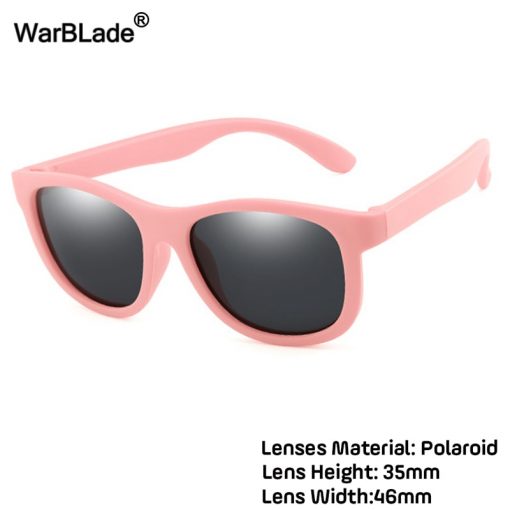 WarBlade 2020 Kids Sunglasses Children Polarized Sun Glasses Boys Girls Silicone Safety Glasses Baby Infant Shades Eyewear UV400 1