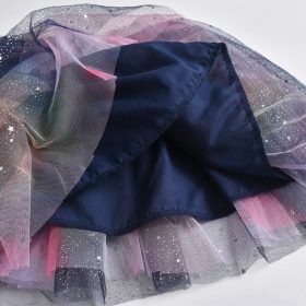 DXTON Kids Tutu Skirt Baby Girls Ballet Dance Costumes Casual Clothes School Girls Skirts Star Glitter Tulle Fluffy Girls Skirts 3