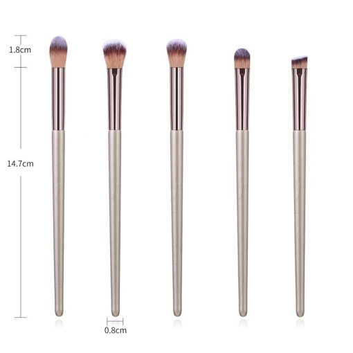 10PCs Makeup Brushes Set Cosmetic Brushes Set Make up Tool kit Foundation Natural-synthetic Hair Eye Shadow Blending Maquiagem 3