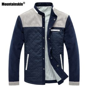 Mountainskin Spring Autumn Men's Jacket Baseball Uniform Slim Casual Coat Mens Brand Clothing Fashion Coats Male Outerwear SA507 2