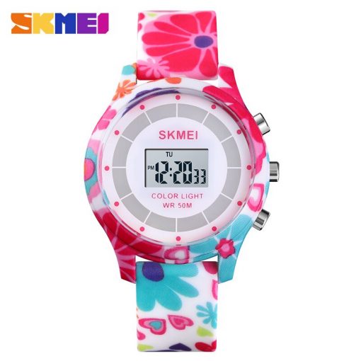 SKMEI Creative Kids Watches Fashion Digital Children Watch Stopwatch Alarm Clock For Boy Girl Luminous Waterproof relogio 1596 2