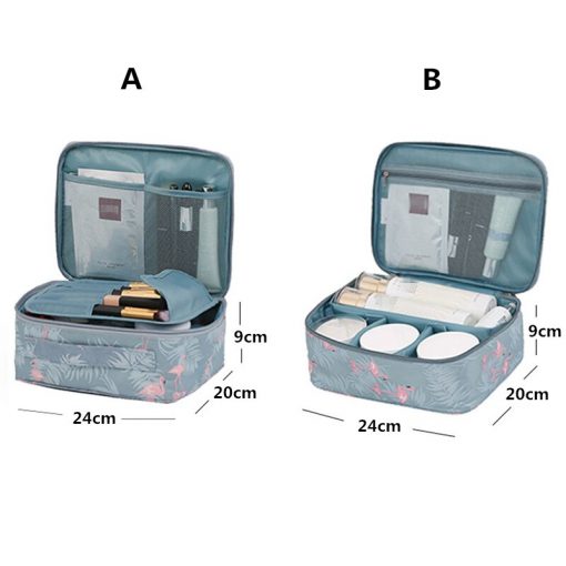 RUPUTIN 2018 New Women's Make up Bag Travel Cosmetic Organizer Bag Cases Printed Multifunction Portable Toiletry Kits Makeup Bag 5
