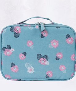 RUPUTIN 2018 New Women's Make up Bag Travel Cosmetic Organizer Bag Cases Printed Multifunction Portable Toiletry Kits Makeup Bag 16