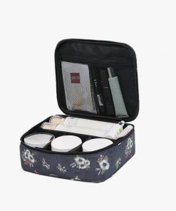 RUPUTIN 2018 New Women's Make up Bag Travel Cosmetic Organizer Bag Cases Printed Multifunction Portable Toiletry Kits Makeup Bag 22