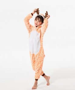 Kigurumi Unicorn Pajama Child Boys Winter Flannel Licorne Pajamas Kids Panda Pyjamas Sleepwear Oneise Girls Pijamas for 4-12 Y 20