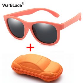 WBL Kids Polarized Sunglasses TR90 Boys Girls Children Sun Glasses Silicone Safety Baby Glasses UV400 Eyewear Oculos With Case 1