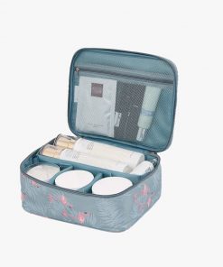 RUPUTIN 2018 New Women's Make up Bag Travel Cosmetic Organizer Bag Cases Printed Multifunction Portable Toiletry Kits Makeup Bag 15