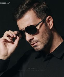 VEITHDIA Aluminum Magnesium Mens Sunglasses Polarized Lens Sun Glasses For Men Eyewear Accessories oculos de sol masculino 2605 2