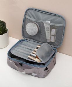 RUPUTIN 2018 New Women's Make up Bag Travel Cosmetic Organizer Bag Cases Printed Multifunction Portable Toiletry Kits Makeup Bag 10