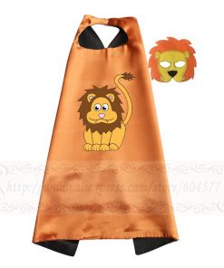 Animal Costumes Christmas Costume Halloween Costumes Superhero Cape with Masks for Kids Birthday Party 9