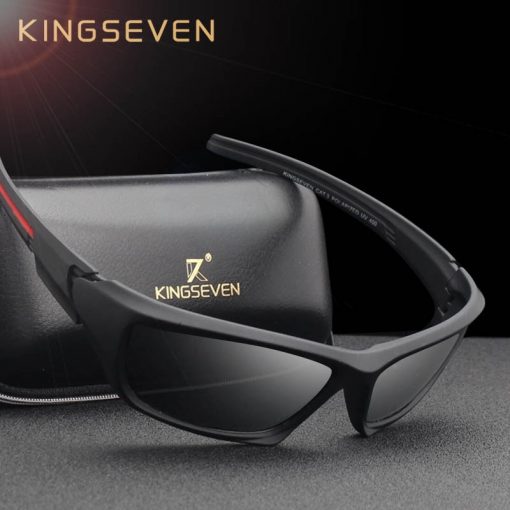 KINGSEVEN Fashion Polarized Sunglasses Men Luxury Brand Designer Vintage Driving Sun Glasses Male Goggles Shadow UV400 1