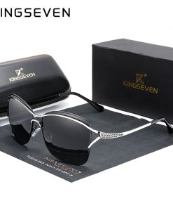 KINGSEVEN Retro Womens Sun glasses Polarized Luxury Ladies Brand Designer Gradient Lens Sunglasses Eyewear For Women Female 1