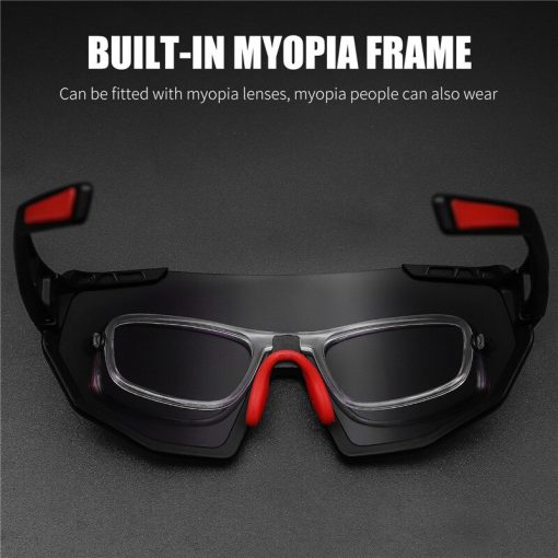WEST BIKING Pro 3 Lens Polarized Cycling Glasses UV400 Protection Sunglasses Men Women MTB Road Bike Eyewear Cycling Goggles 4