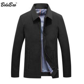 BOLUBAO Men British Style Thin Jackets Autumn New Men's Solid Color Comfortable Jacket Male Brand Business Casual Jacket Coats 1