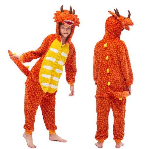 Kids Licorne Onesie Unicorn Pajamas For Children Animal Dinosaur Blanket Sleepers Baby Costume Winter Boy Girl Licorne Jumspuit 4