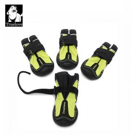 Truelove Pet Shoes Boots Waterproof for Dogs with Reflective Rugged Anti-Slip Sole 4PCS TLS4861 1