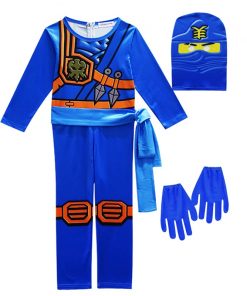 Lego Phantom Boy Costume Kids Fancy Party Dress Up Halloween Costume for Kids Ninja Cosplay Superhero Jumpsuit Set 14